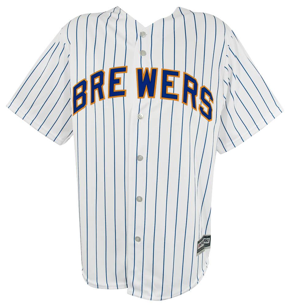 Christian Yelich Signed Brewers Majestic Authentic Jersey (JSA) at PristineAuction.com Christian Yelich Signed Brewers Majestic Authentic Jersey (JSA) at PristineAuction.com