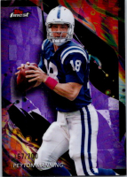 Peyton Manning 2024 Finest Purple Refractors #124 #167/200 at PristineAuction.com