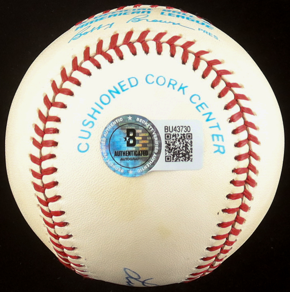 Luke Appling Signed OAL Baseball (Beckett) at PristineAuction.com Luke Appling Signed OAL Baseball (Beckett) at PristineAuction.com