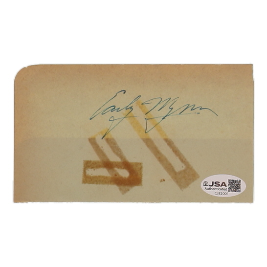 Early Wynn Signed Cut (JSA) at PristineAuction.com Early Wynn Signed Cut (JSA) at PristineAuction.com