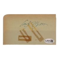 Early Wynn Signed Cut (JSA) at PristineAuction.com