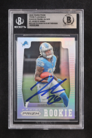 Jahmyr Gibbs Signed 2023 Inscribed "26" Panini Prizm Flashback Rookie Silver #7 RC (BGS) at PristineAuction.com