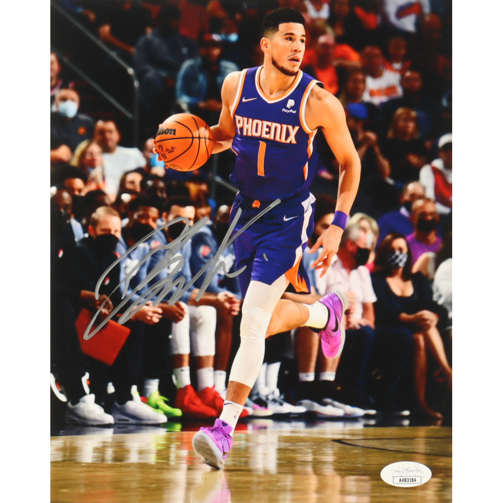 Devin Booker Signed Suns 8x10 Photo (JSA) at PristineAuction.com