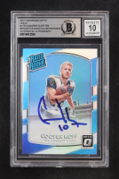 Cooper Kupp Signed 2017 Inscribed "10" Panini Donruss Optic Holo #179 RC (BGS | Autograph Graded BGS 10) at PristineAuction.com