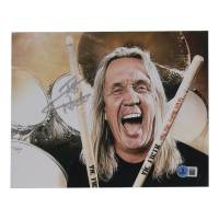 Nicko McBrain Signed 8x10 Photo (Beckett) at PristineAuction.com