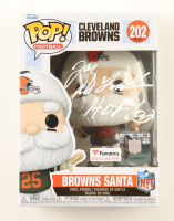 Joe Thomas Signed Browns #202 Browns Santa Funko Pop! Vinyl Figure Inscribed "HOF '03" (Schwartz) at PristineAuction.com