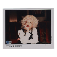 Cyndi Lauper Signed 8x10 Photo (Beckett) at PristineAuction.com