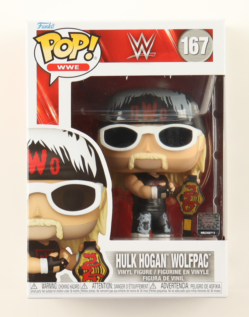 Hulk Hogan WWE #167 Wolfpac Funko Pop! Vinyl Figure at PristineAuction.com Hulk Hogan WWE #167 Wolfpac Funko Pop! Vinyl Figure at PristineAuction.com