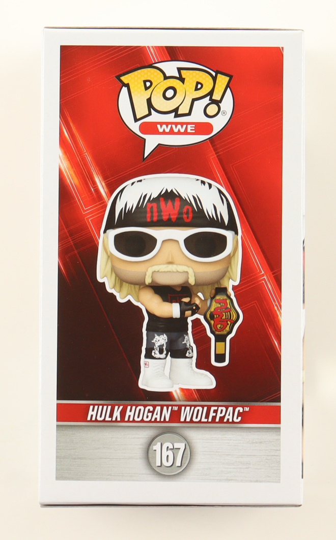 Hulk Hogan WWE #167 Wolfpac Funko Pop! Vinyl Figure at PristineAuction.com Hulk Hogan WWE #167 Wolfpac Funko Pop! Vinyl Figure at PristineAuction.com