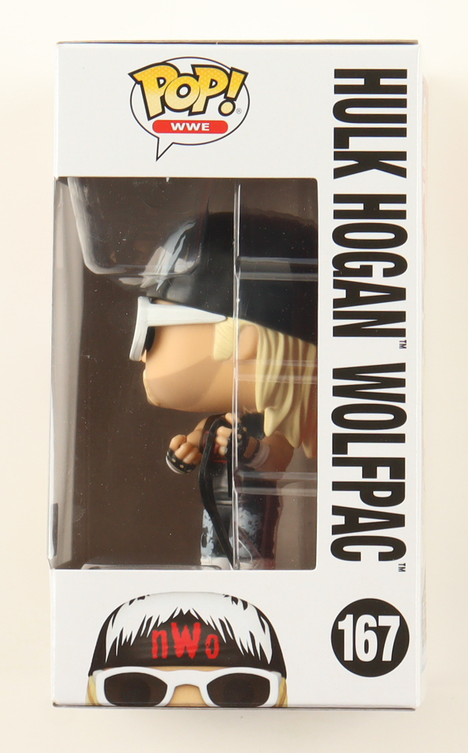 Hulk Hogan WWE #167 Wolfpac Funko Pop! Vinyl Figure at PristineAuction.com Hulk Hogan WWE #167 Wolfpac Funko Pop! Vinyl Figure at PristineAuction.com