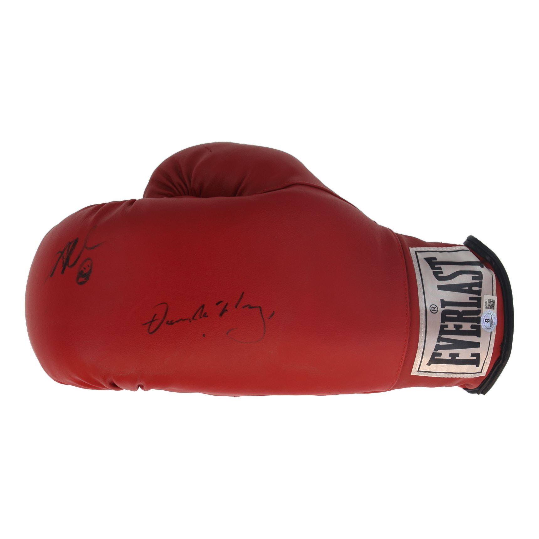 Oscar De La Hoya & Sugar Ray Robinson Signed Everlast Boxing Glove (Beckett & Grandstand) at PristineAuction.com Oscar De La Hoya & Sugar Ray Robinson Signed Everlast Boxing Glove (Beckett & Grandstand) at PristineAuction.com