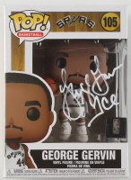 George Gervin Signed Spurs #105 Funko Pop! Vinyl Figure Inscribed "Ice" (Beckett) at PristineAuction.com