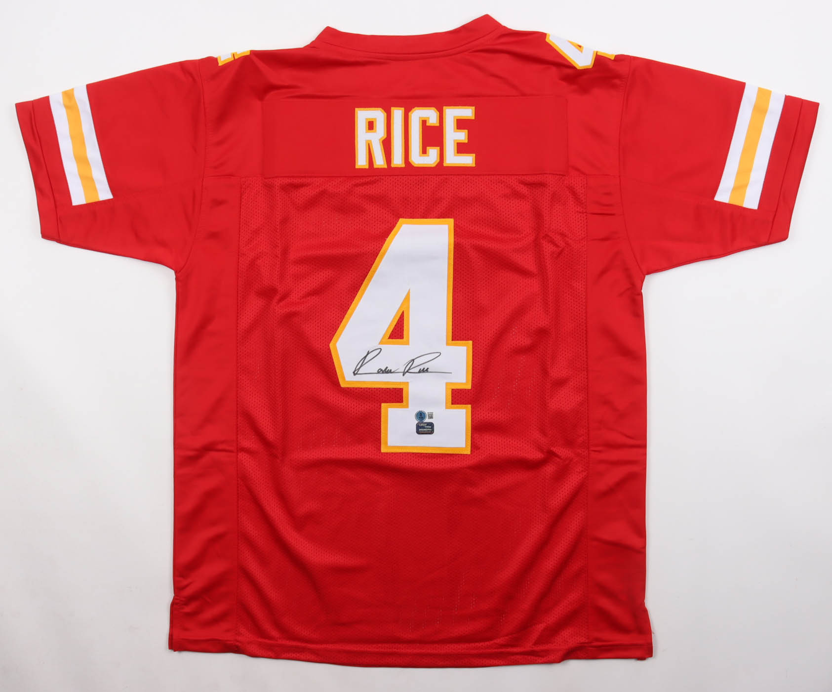 Rashee Rice Signed Jersey (Beckett & Prova) at PristineAuction.com Rashee Rice Signed Jersey (Beckett & Prova) at PristineAuction.com