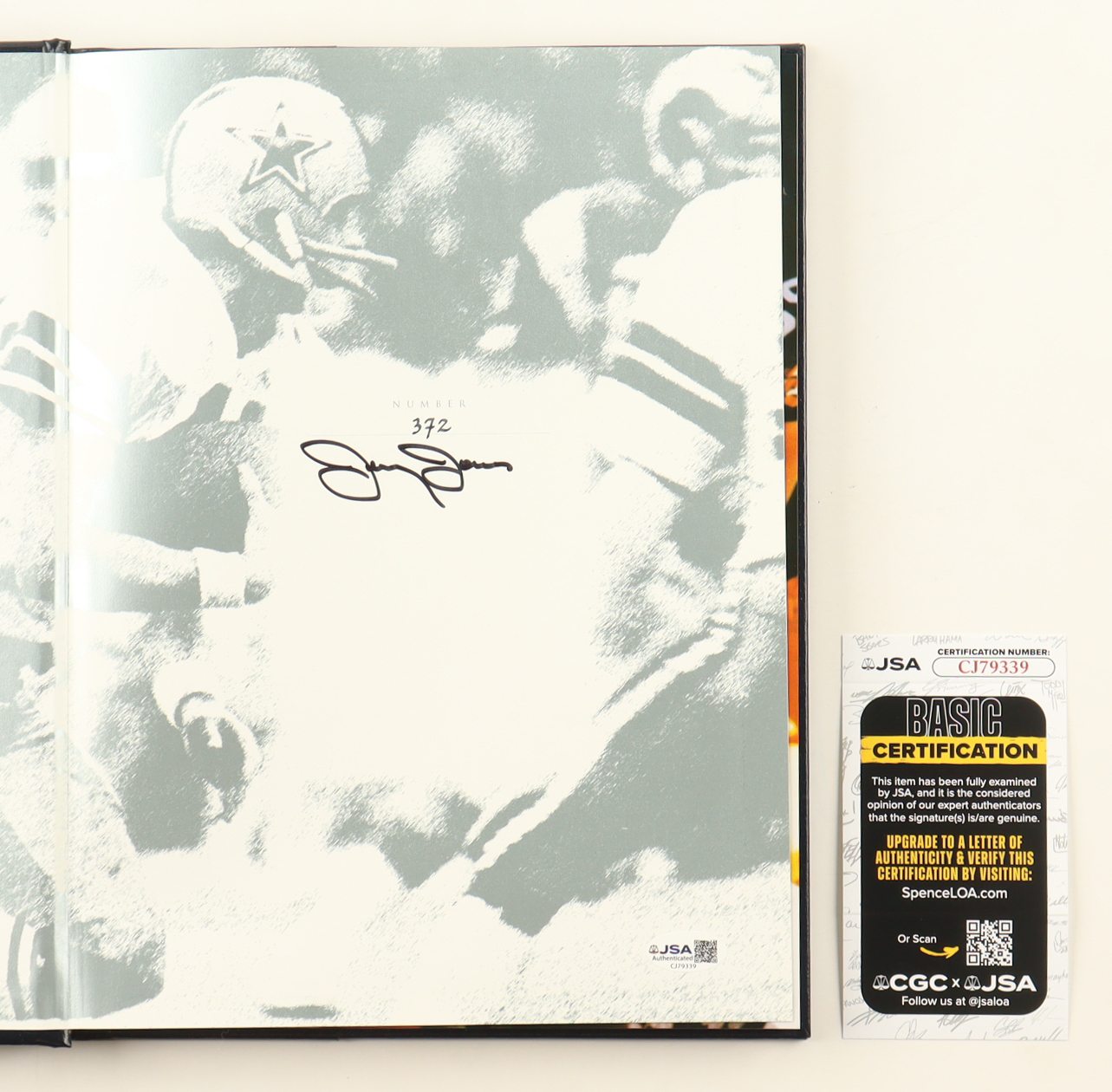 Jerry Jones Signed "Dallas Cowboys: The Authorized Pictorial History" Hardcover Book (JSA) at PristineAuction.com Jerry Jones Signed "Dallas Cowboys: The Authorized Pictorial History" Hardcover Book (JSA) at PristineAuction.com