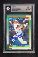 Sammy Sosa Signed 1990 Topps #692 RC (BGS) at PristineAuction.com