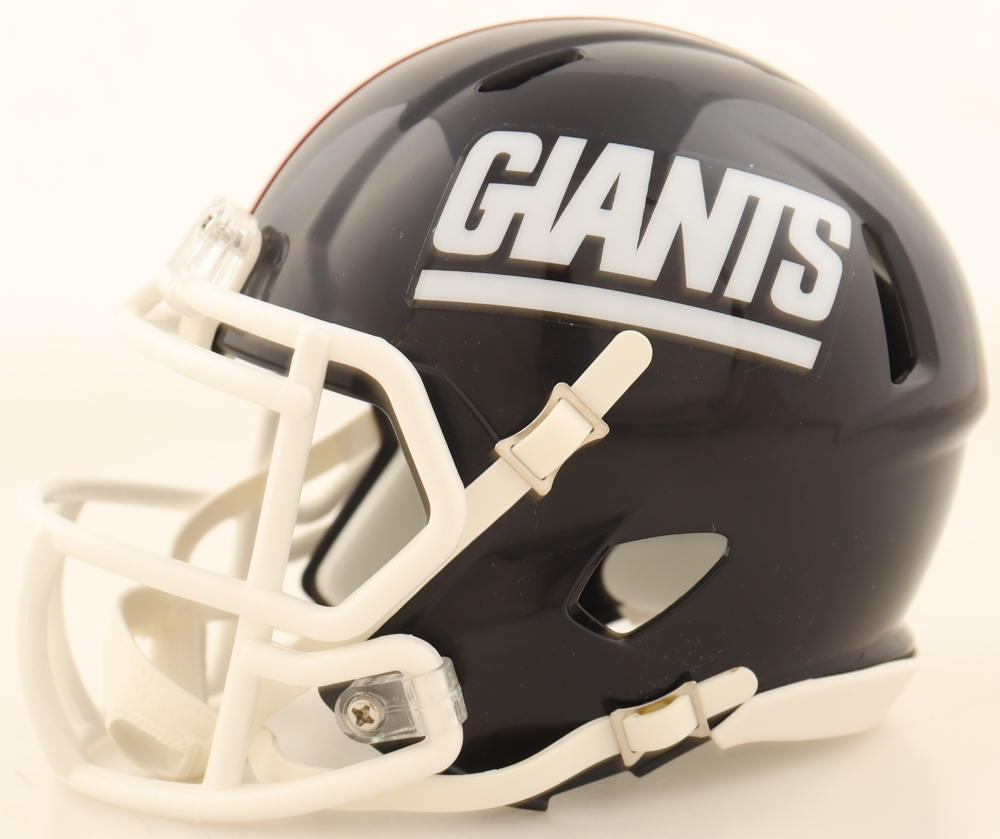 Lawrence Taylor Signed Giants Speed Mini Helmet (JSA) at PristineAuction.com Lawrence Taylor Signed Giants Speed Mini Helmet (JSA) at PristineAuction.com