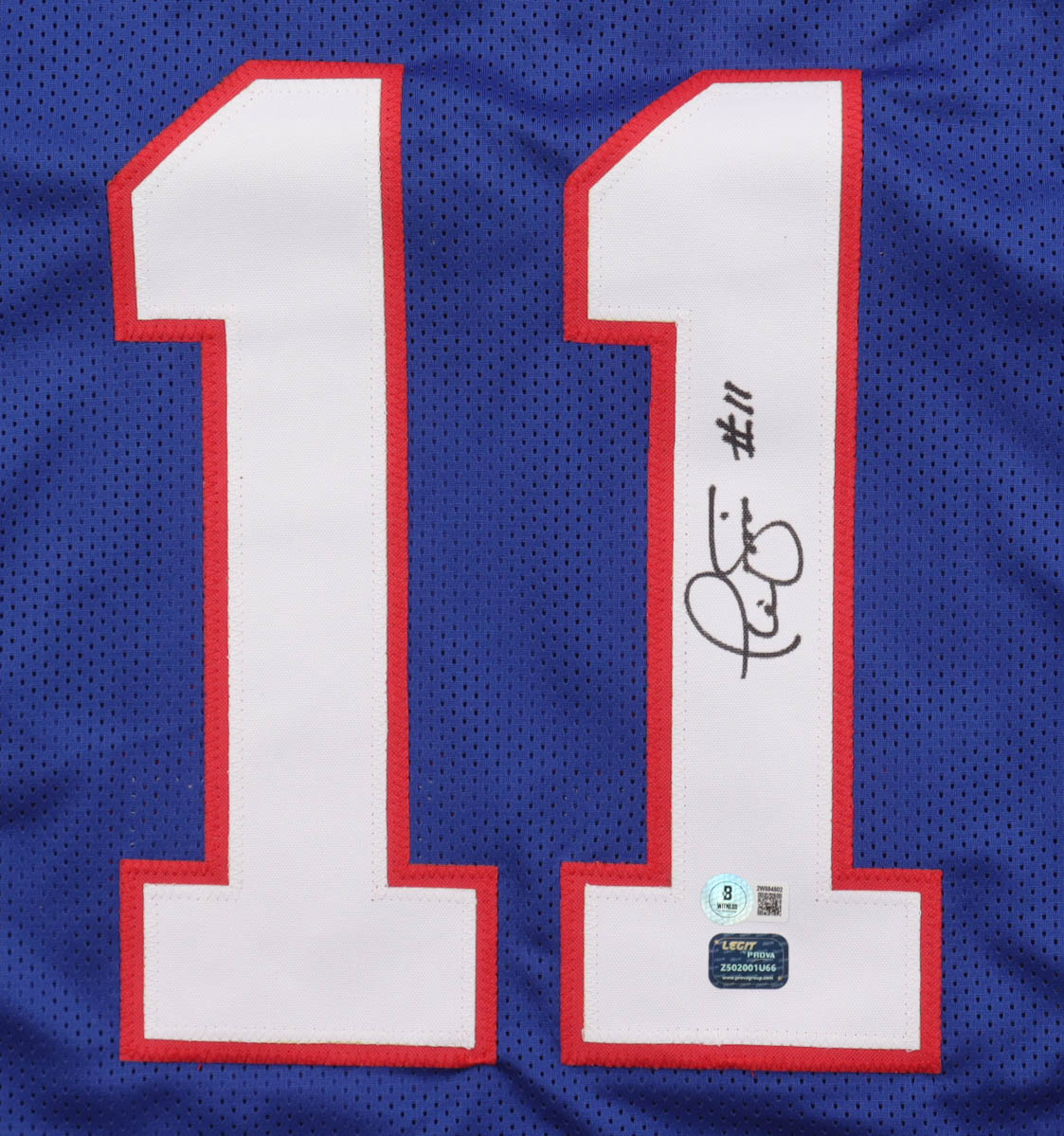Phil Simms Signed Jersey (Beckett & Prova) at PristineAuction.com Phil Simms Signed Jersey (Beckett & Prova) at PristineAuction.com