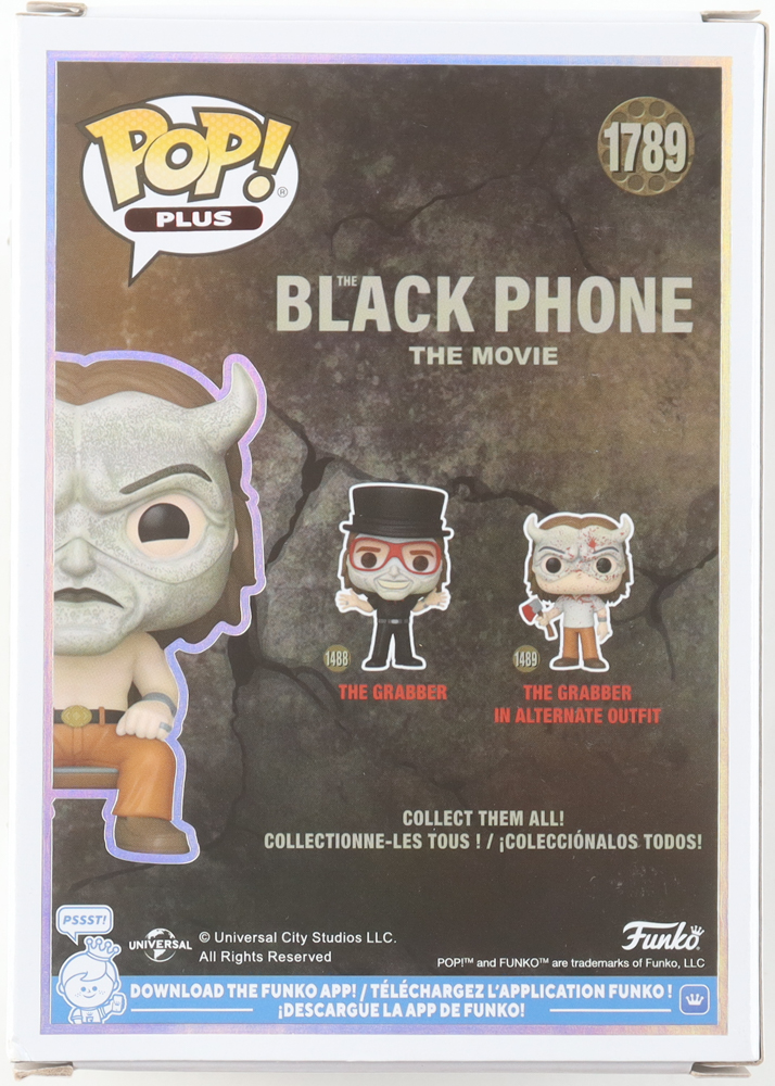 Mason Thames Signed "Black Phone " #1789 The Grabber Funko Pop Vinyl Figure (Beckett) at PristineAuction.com Mason Thames Signed "Black Phone " #1789 The Grabber Funko Pop Vinyl Figure (Beckett) at PristineAuction.com