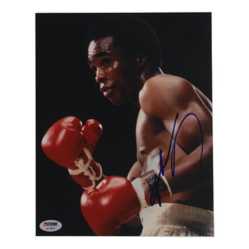 Sugar Ray Leonard Signed 8x10 Photo (PSA) at PristineAuction.com Sugar Ray Leonard Signed 8x10 Photo (PSA) at PristineAuction.com