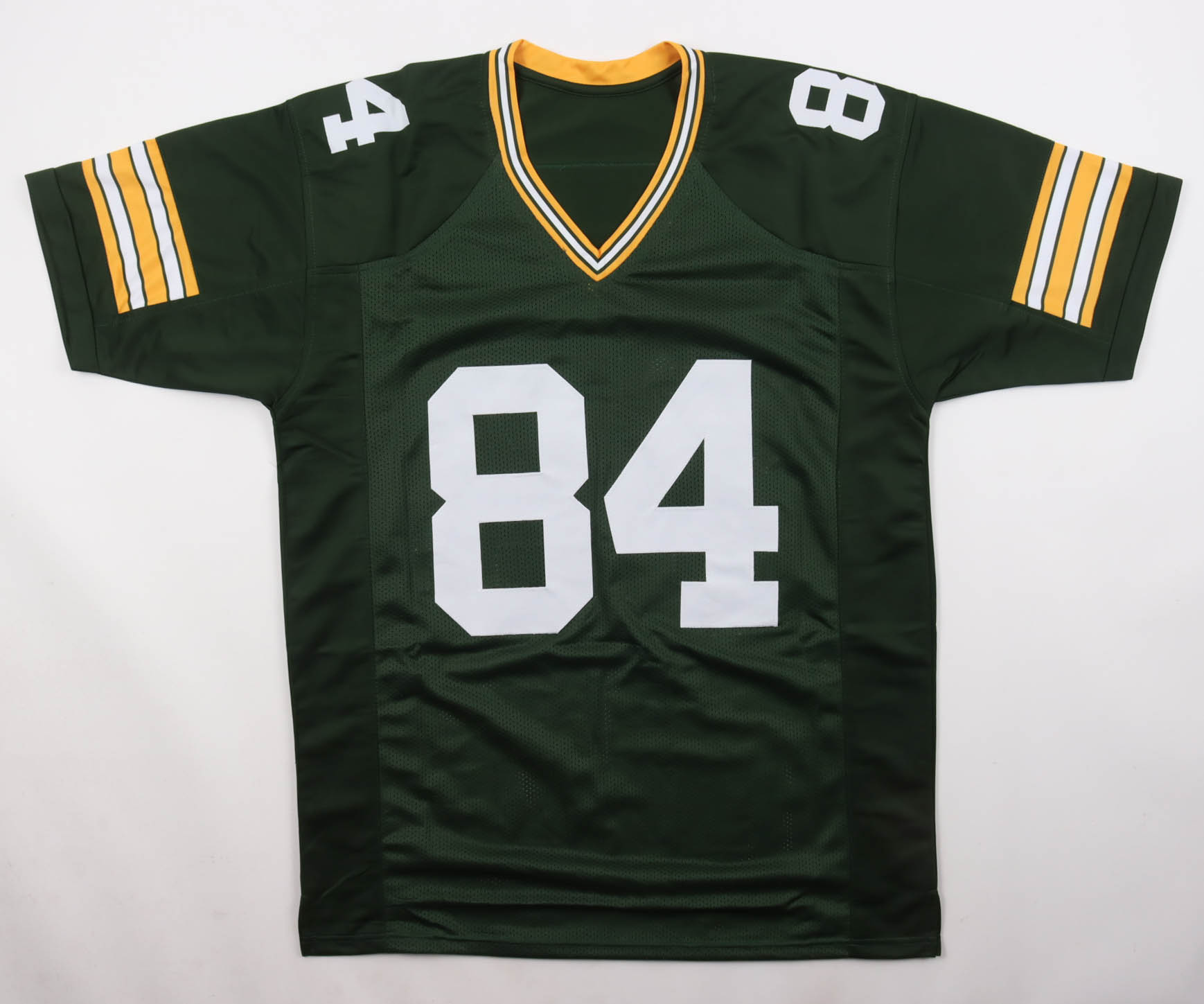 Sterling Sharpe Signed Jersey Inscribed "HOF 25" (Beckett) at PristineAuction.com Sterling Sharpe Signed Jersey Inscribed "HOF 25" (Beckett) at PristineAuction.com