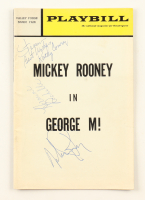 Mickey Rooney, Kathy Conry & Hermine Rochelle. Signed "George M!" Playbill Program Inscribed "Best Wishes" (JSA) at PristineAuction.com