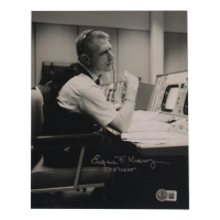 Eugene Kranz Signed "NASA" 8x10 Photo Inscribed "Flight" (Beckett) at PristineAuction.com