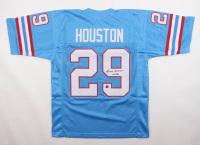Kenny Houston Signed Jersey Inscribed "HOF 86" (Prova) at PristineAuction.com