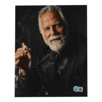 Jonathan Goldsmith Signed 8x10 Photo Inscribed "Blessings"  (Beckett) at PristineAuction.com