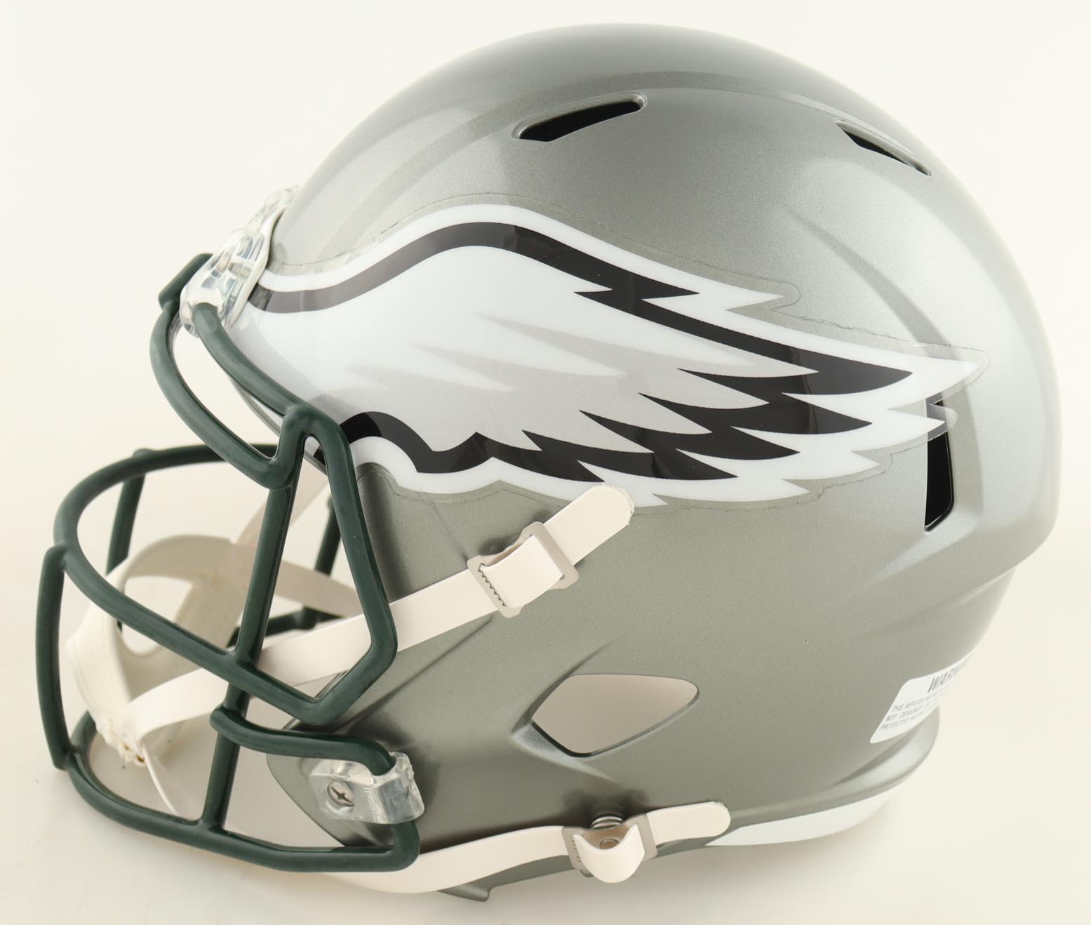 DeVonta Smith Signed Eagles Full-Size Flash Alternate Speed Helmet (Beckett) at PristineAuction.com DeVonta Smith Signed Eagles Full-Size Flash Alternate Speed Helmet (Beckett) at PristineAuction.com