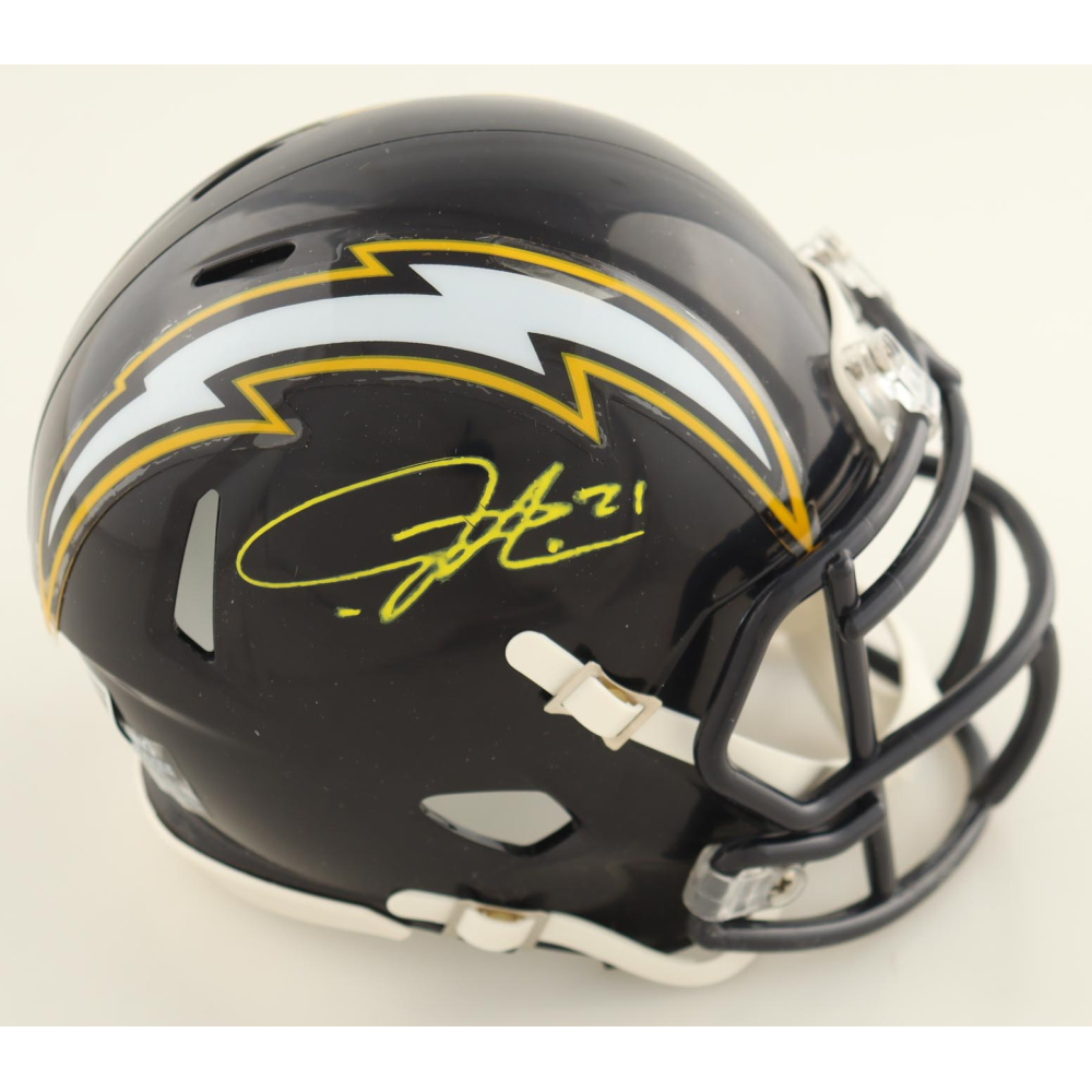 LaDainian Tomlinson Signed Chargers Speed Mini Helmet (Beckett) at PristineAuction.com