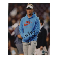 Lane Kiffin Signed Ole Miss Rebels 8x10 Photo Inscribed "Go Rebs!" (Beckett) at PristineAuction.com