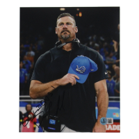 Dan Campbell Signed Lions 8x10 Photo Inscribed "Go Lions!" (Beckett) at PristineAuction.com