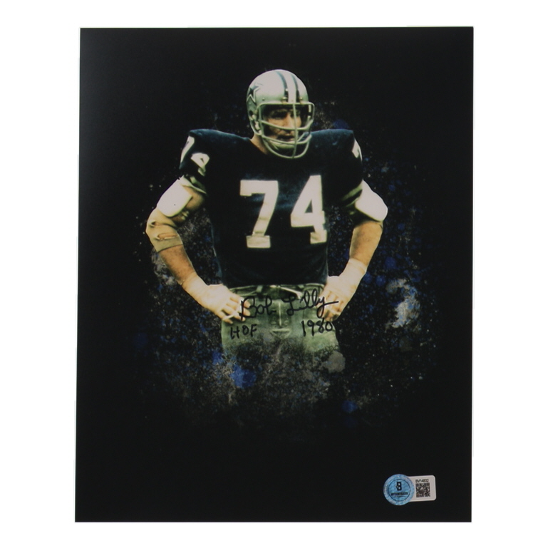 Bob Lilly Signed Cowboys 8x10 Photo Inscribed "HOF 1980" (Beckett) at PristineAuction.com Bob Lilly Signed Cowboys 8x10 Photo Inscribed "HOF 1980" (Beckett) at PristineAuction.com
