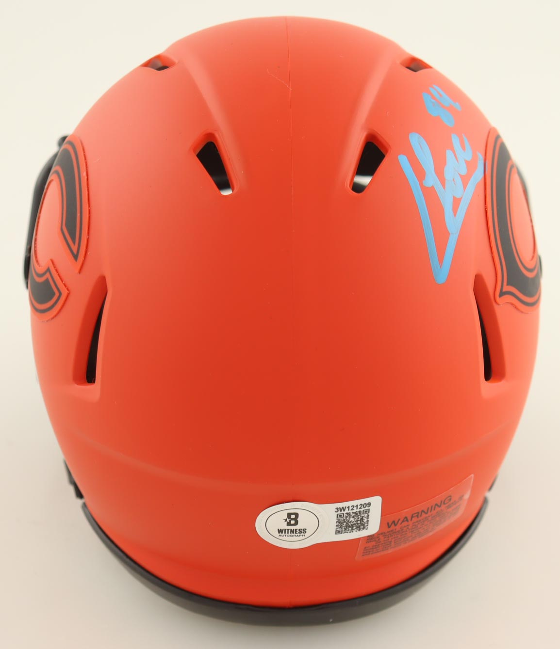 Colston Loveland Signed Bears Rave Alternate Speed Mini Helmet (Beckett) at PristineAuction.com Colston Loveland Signed Bears Rave Alternate Speed Mini Helmet (Beckett) at PristineAuction.com