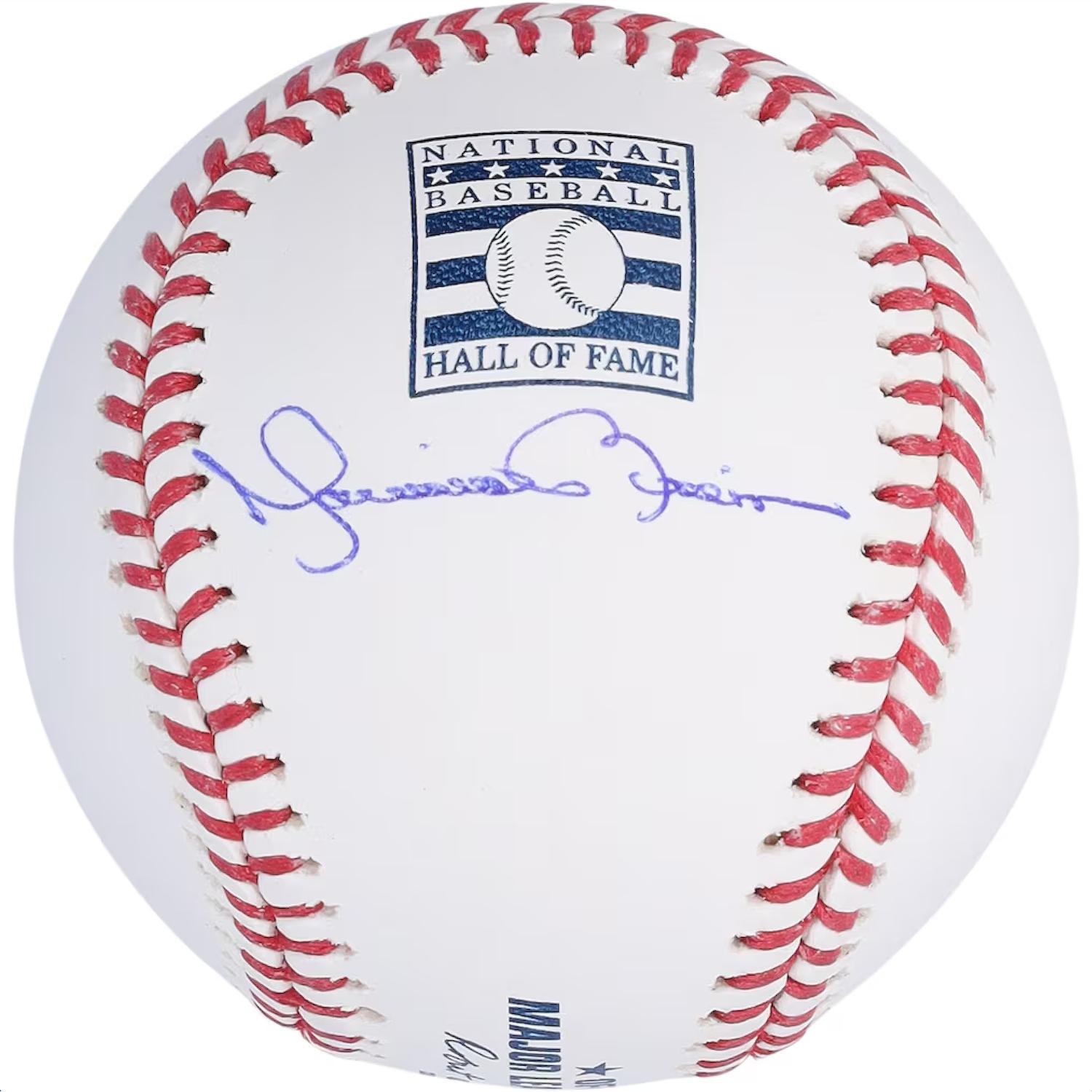 Mariano Rivera Signed OML Hall of Fame Logo Baseball (Steiner) at PristineAuction.com Mariano Rivera Signed OML Hall of Fame Logo Baseball (Steiner) at PristineAuction.com