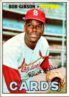 Bob Gibson 1967 Topps #210 at PristineAuction.com