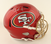 Frank Gore Signed 49ers Full-Size Flash Alternate Speed Helmet (Schwartz) at PristineAuction.com