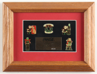 Coca Cola LE Christmas Custom Framed 5 Pin Set at PristineAuction.com