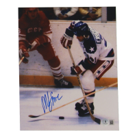Mike Eruzione Signed Team USA 8x10 Photo (Beckett) at PristineAuction.com