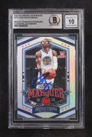 Jonathan Kuminga Signed 2021-22 Panini Chronicles Marquee #370 RC (BGS | Autograph Graded BGS 10) at PristineAuction.com