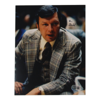 Digger Phelps Signed Notre Dame Fighting Irish 8x10 Photo Inscribed "Go Irish!" (Beckett) at PristineAuction.com