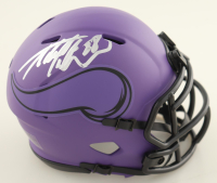 Adrian Peterson Signed Vikings Rave Alternate Speed Mini Helmet (JSA) at PristineAuction.com