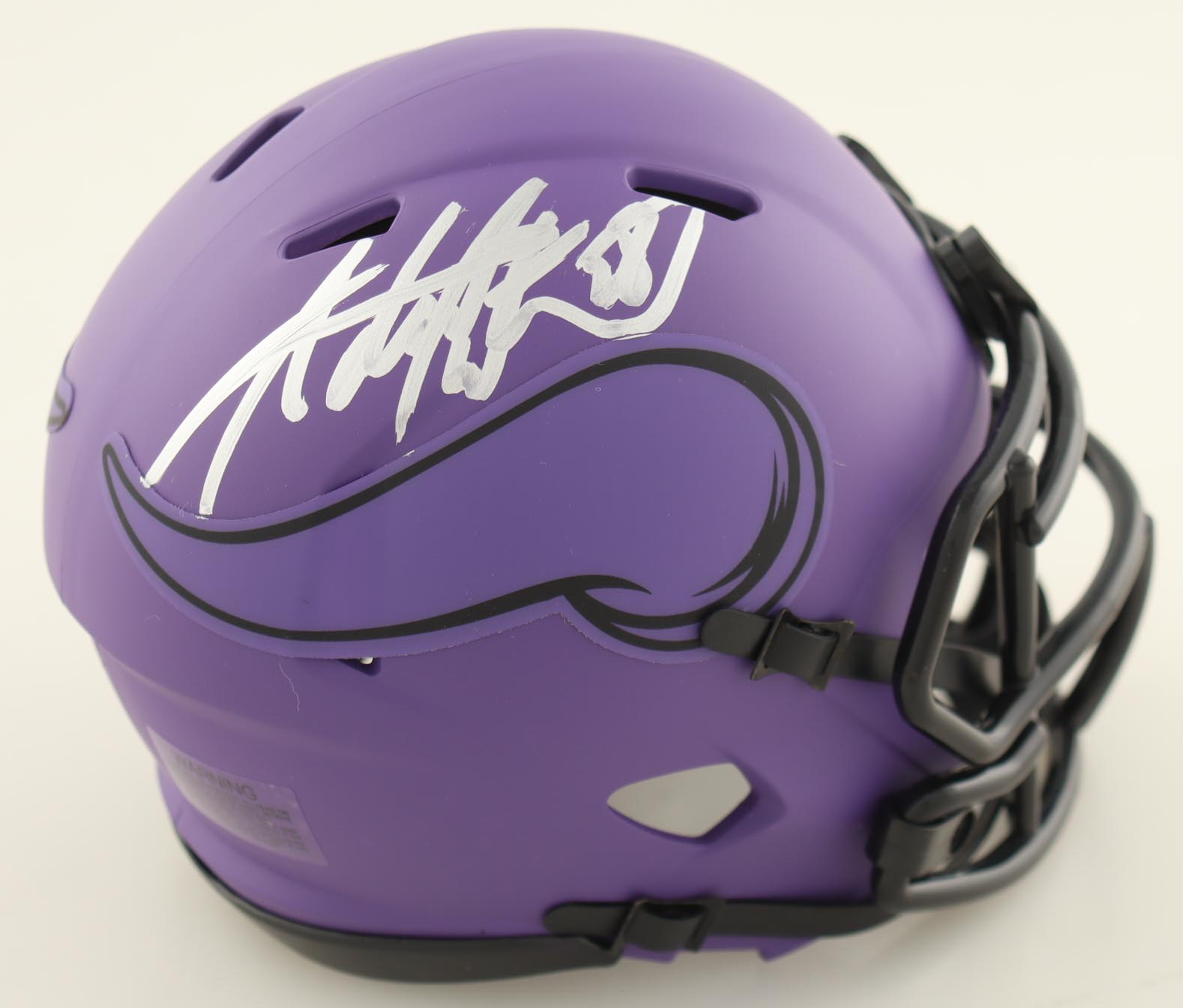 Adrian Peterson Signed Vikings Rave Alternate Speed Mini Helmet (JSA) at PristineAuction.com Adrian Peterson Signed Vikings Rave Alternate Speed Mini Helmet (JSA) at PristineAuction.com