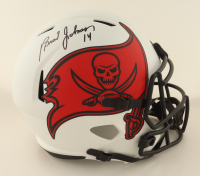 Brad Johnson Signed Buccaneers Full-Size Lunar Eclipse Alternate Speed Helmet (Schwartz) at PristineAuction.com
