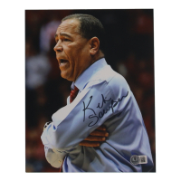 Kelvin Sampson Signed Houston Cougars 8x10 Photo (Beckett) at PristineAuction.com