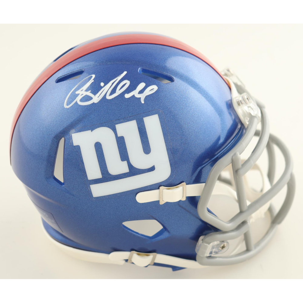Brian Daboll Signed Giants Speed Mini Helmet (Beckett) at PristineAuction.com