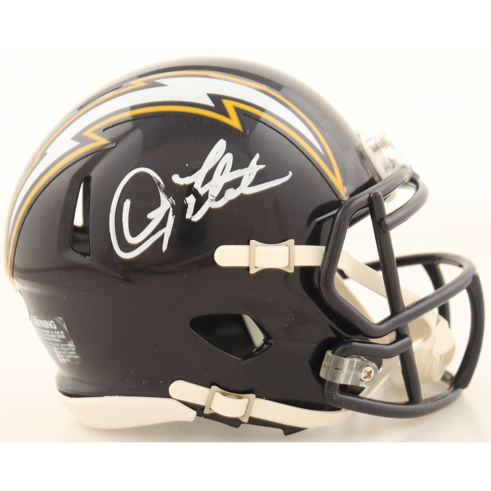 Doug Flutie Signed Chargers Speed Mini Helmet (JSA) at PristineAuction.com