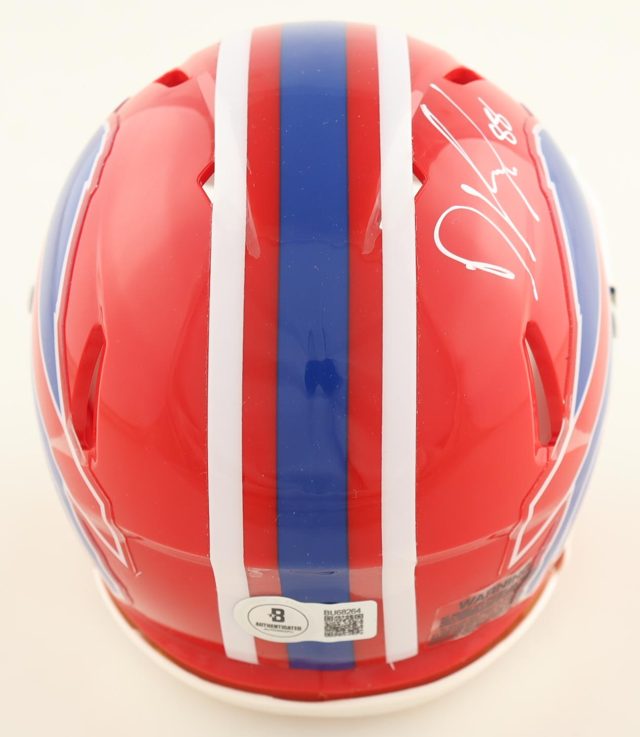 Dawson Knox Signed Bills Speed Mini Helmet (Beckett) at PristineAuction.com Dawson Knox Signed Bills Speed Mini Helmet (Beckett) at PristineAuction.com