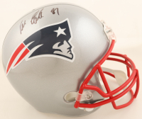 Rob Gronkowski Signed Patriots Full-Size On-Field Speed Helmet (JSA) at PristineAuction.com