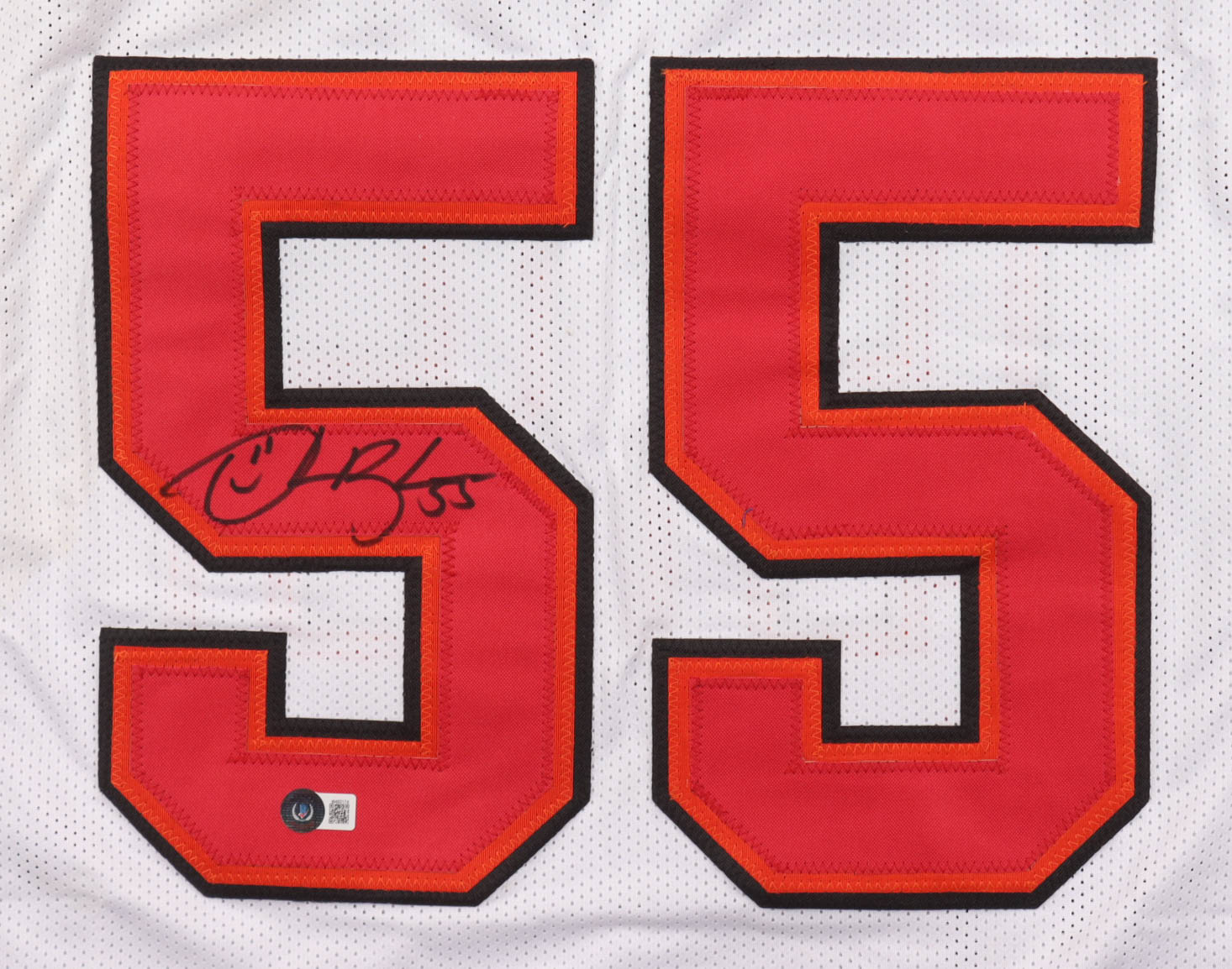 Derrick Brooks Signed Jersey (Beckett) at PristineAuction.com Derrick Brooks Signed Jersey (Beckett) at PristineAuction.com